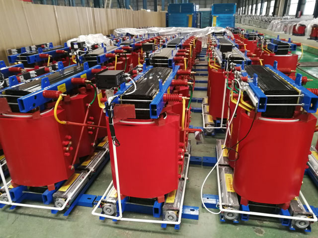 陇南SCB12-1250KVA干式电力变压器